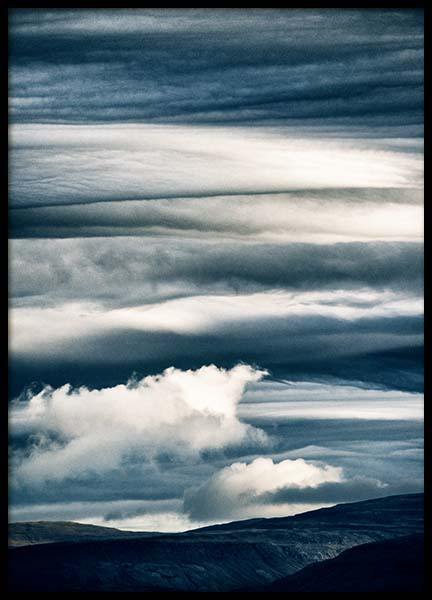 Moody Sky Poster in the group Prints / Nature at Desenio AB (10085)