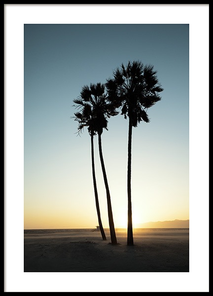 Los Angeles Sunset Poster in the group Prints / Photographs at Desenio AB (10786)