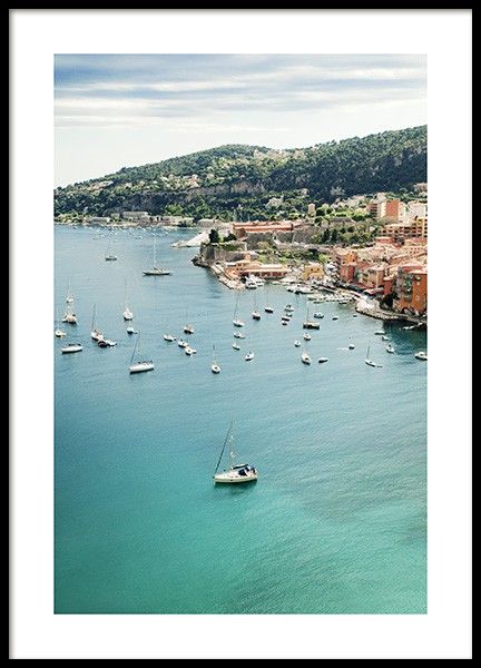 Sea View France Poster in the group Prints / Nature at Desenio AB (10894)