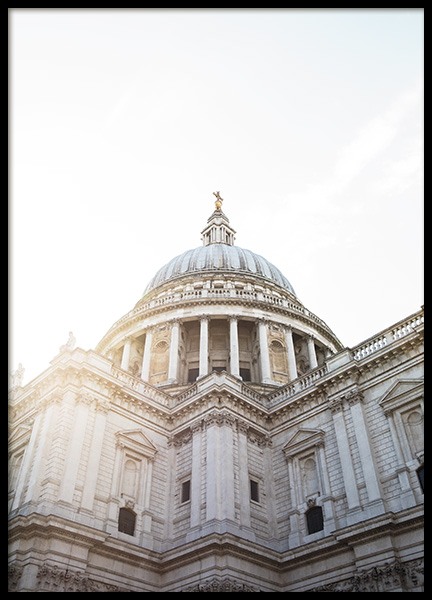 St Paul's Cathedral Poster in the group Prints / Photographs at Desenio AB (11357)