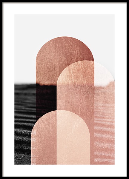Graphic Arches Poster in the group Prints / Art prints at Desenio AB (12812)
