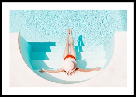 Pool Time Poster in the group Prints / Photographs at Desenio AB (12828)