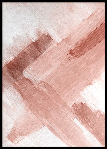 Abstract Painting Pink No2 Poster in the group Prints / Art prints at Desenio AB (12895)