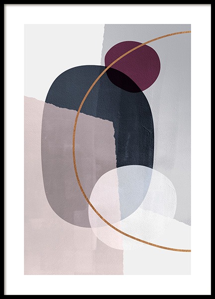 Abstract Color Blocks No2 Poster in the group Prints / Art prints at Desenio AB (13227)