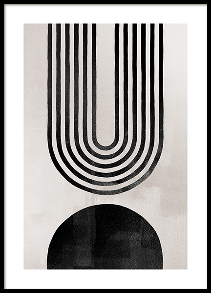 Berlin Arches No2 Poster in the group Prints / Art prints at Desenio AB (13293)