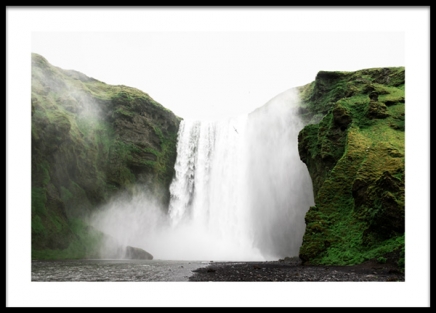 Skogafoss Poster in the group Prints / Nature at Desenio AB (13351)