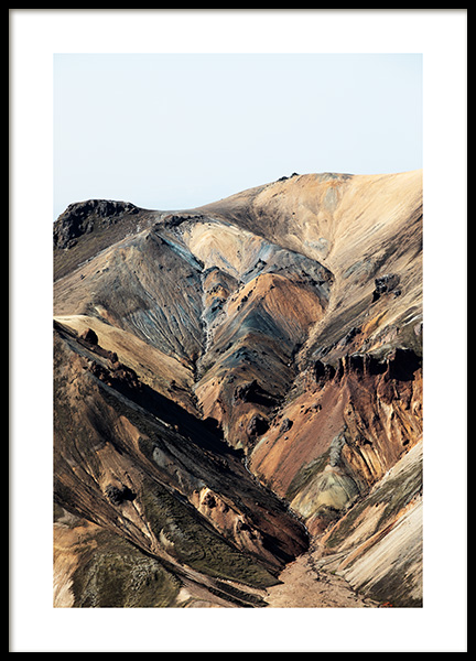 Mountain Colors Poster in the group Prints / Nature at Desenio AB (13366)