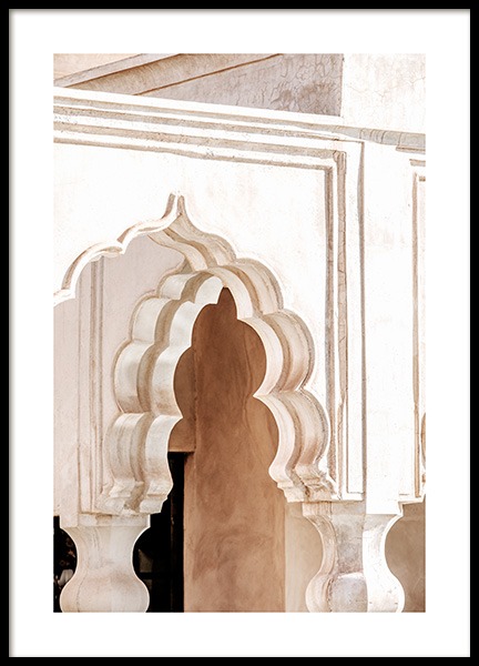 Curvy Arch Poster in the group Prints / Photographs at Desenio AB (14213)