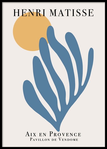 Matisse Inspired Cutout Poster in the group Prints / Art prints at Desenio AB (14750)