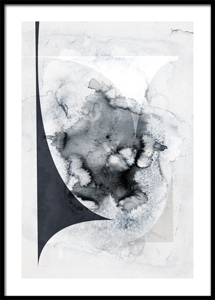 Ink Splash Abstract No2 Poster in the group Prints / Art prints / Abstract art at Desenio AB (14920)