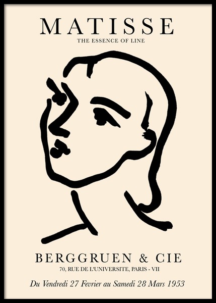 Matisse Inspired Poster in the group Prints / Art prints at Desenio AB (14923)