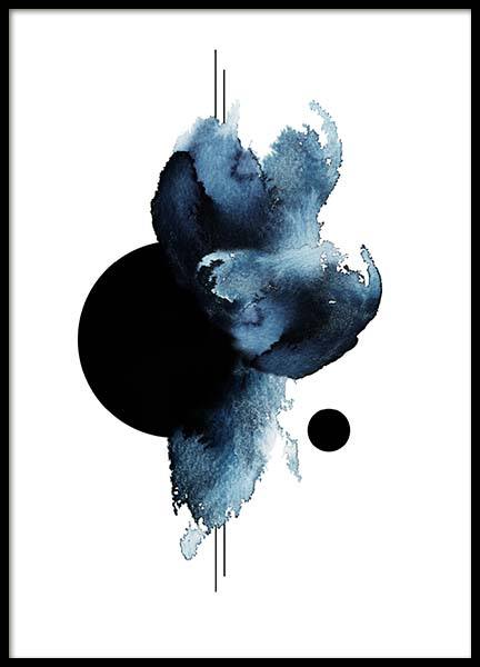 Aquarelle Shape Poster in the group Prints / Art prints at Desenio AB (3504)