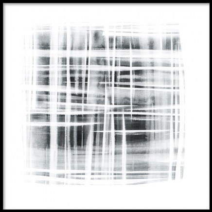 Prints and posters with abstract art in black and white