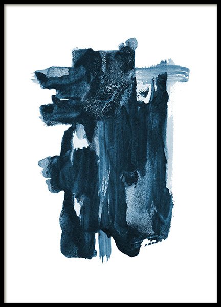 Indigo Blue Poster in the group Prints / Art prints at Desenio AB (8663)
