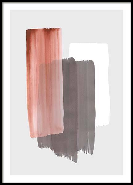 Colour Strokes No3 Poster in the group Prints / Art prints at Desenio AB (8952)