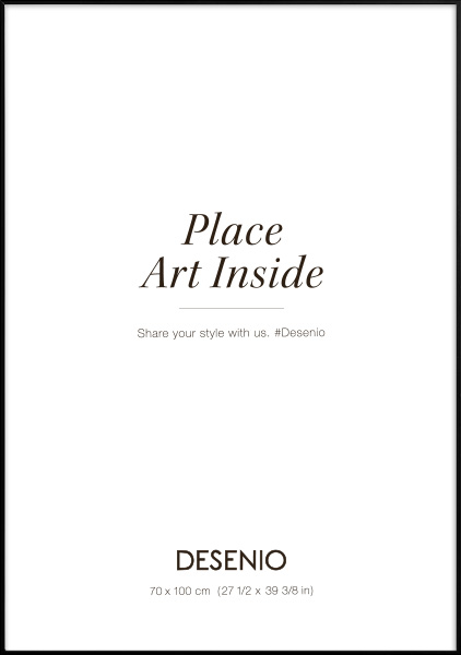 Metal frame Black, 70x100