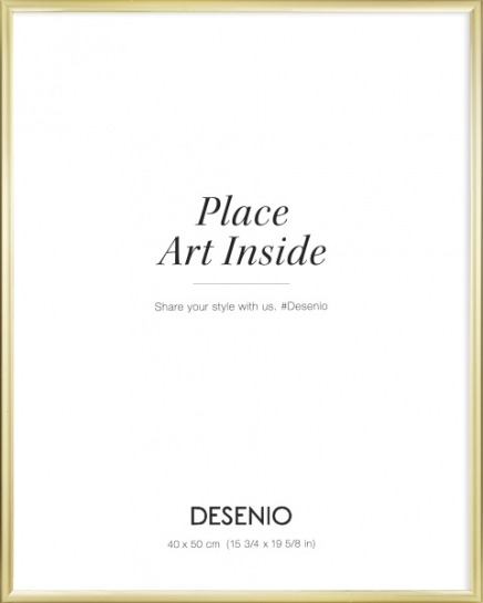 Picture frame Gold, 40x50