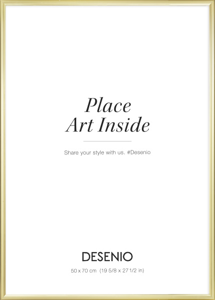 Picture frame Gold, 50x70