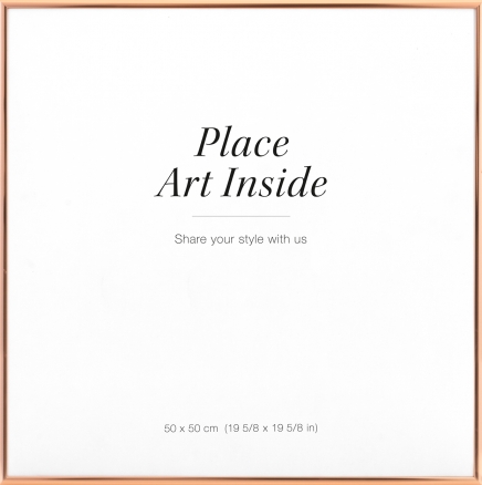 Picture frame Copper, 50x50