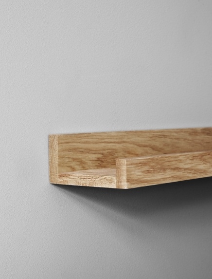 Oak picture ledge 70cm - 28in