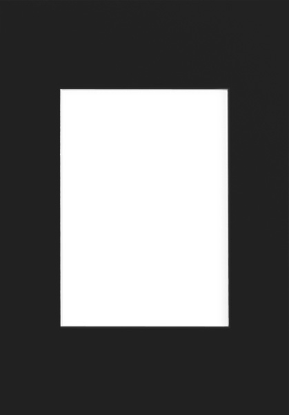 Picture mount black, 21x30
