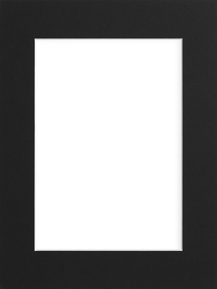 Picture mount black, 30x40