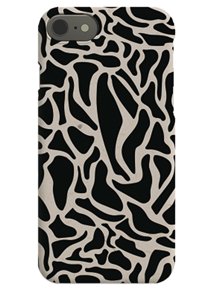 Black Maze iPhone Case