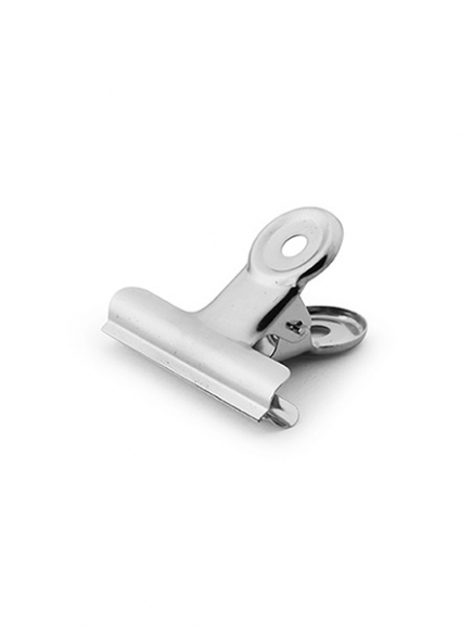 Poster clip silver, medium