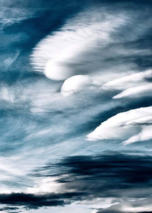  - Photo art showing a sky with unique clouds.