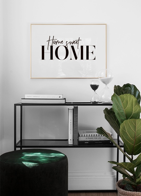 Sweet Home Poster Home Sweet Home Desenio Ie