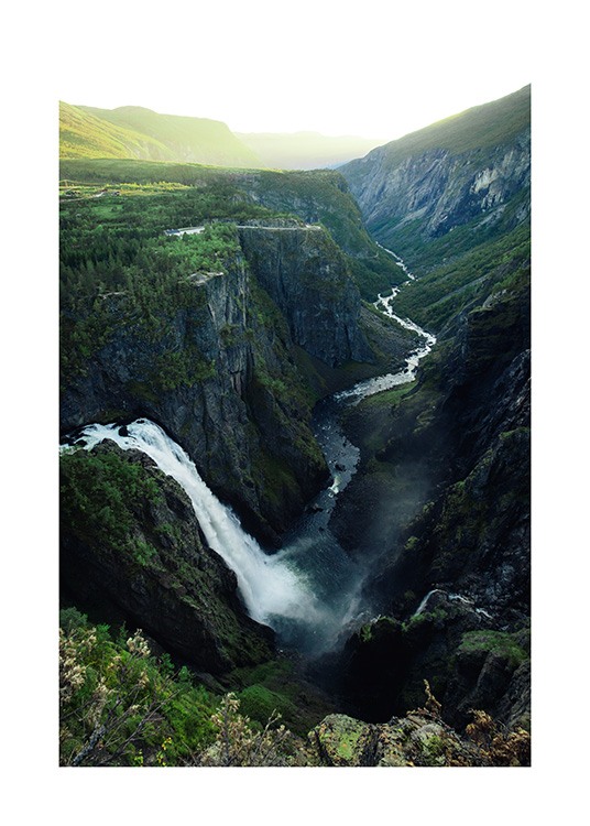Vøringfossen Waterfall Poster / Nature at Desenio AB (12079)