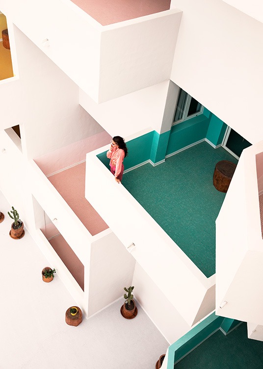 The Green Balcony Poster