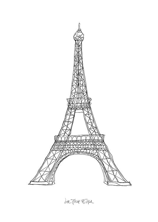 La Tour Eiffel Poster