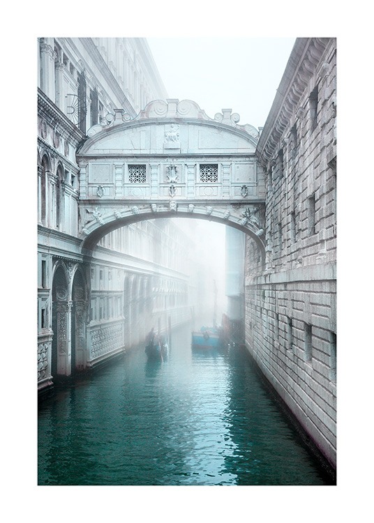 Venice Bridge Poster