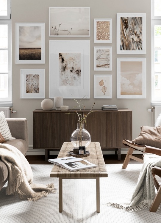  - Photograph of clouds in a peach coloured sky with a pastel finish