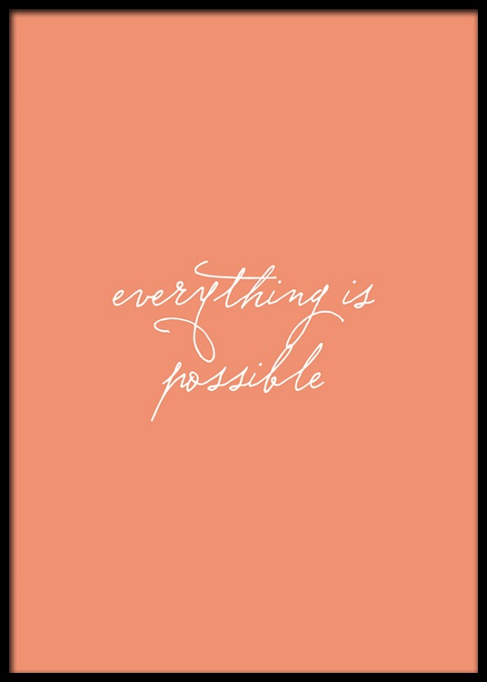 Everything is Possible Poster