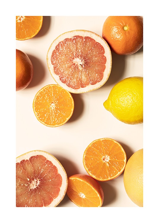 Fresh Citrus No2 Poster