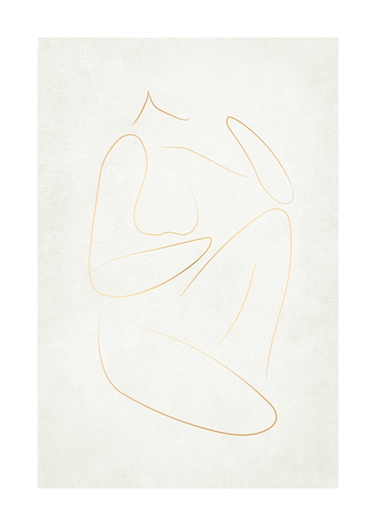 Golden Body No1 Poster