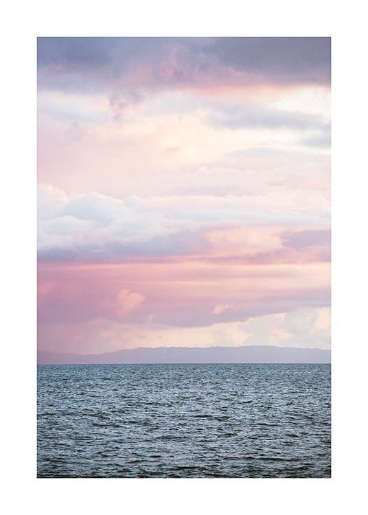 Cloudy Sea Poster