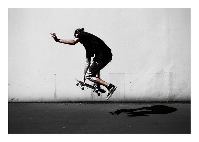 Skating In La Poster