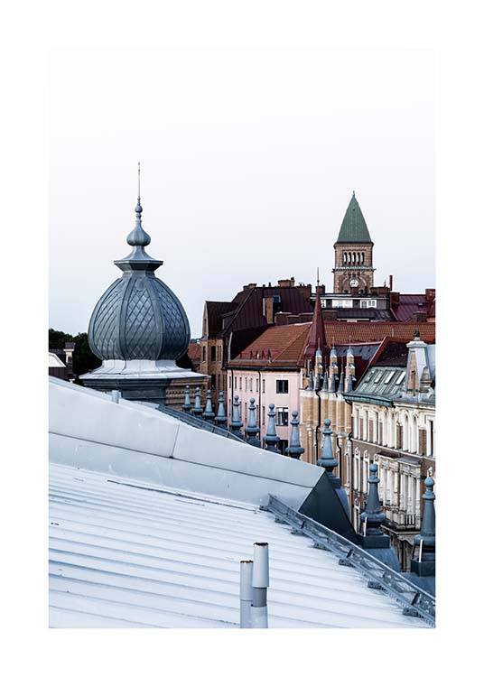 Gothenburg Rooftops Poster / Photographs at Desenio AB (2746)