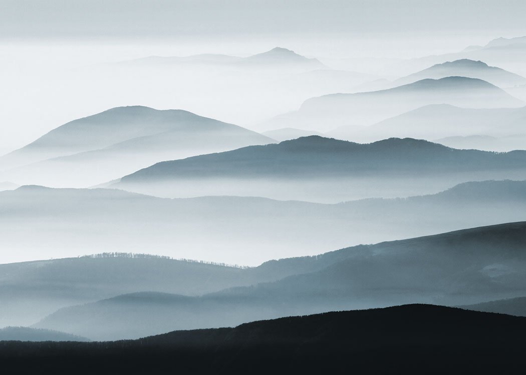 Fog Landscape, Poster