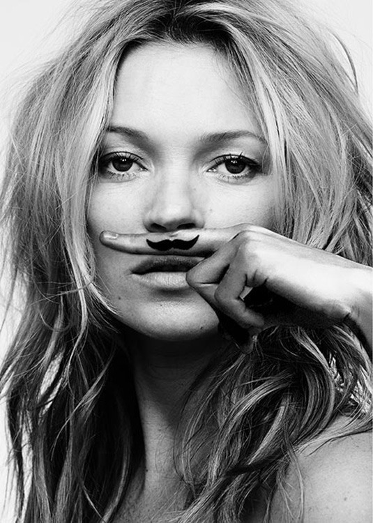 photo Kate Moss Black And White Print kate moss life is a joke print
