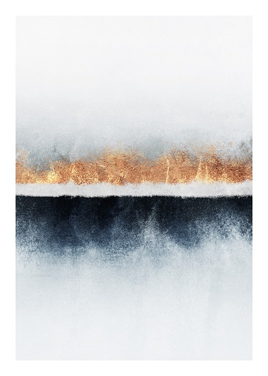 Abstract Horizon Poster Elisabeth Fredriksson desenio.ie
