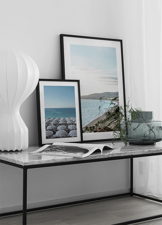 Posters of beaches in France