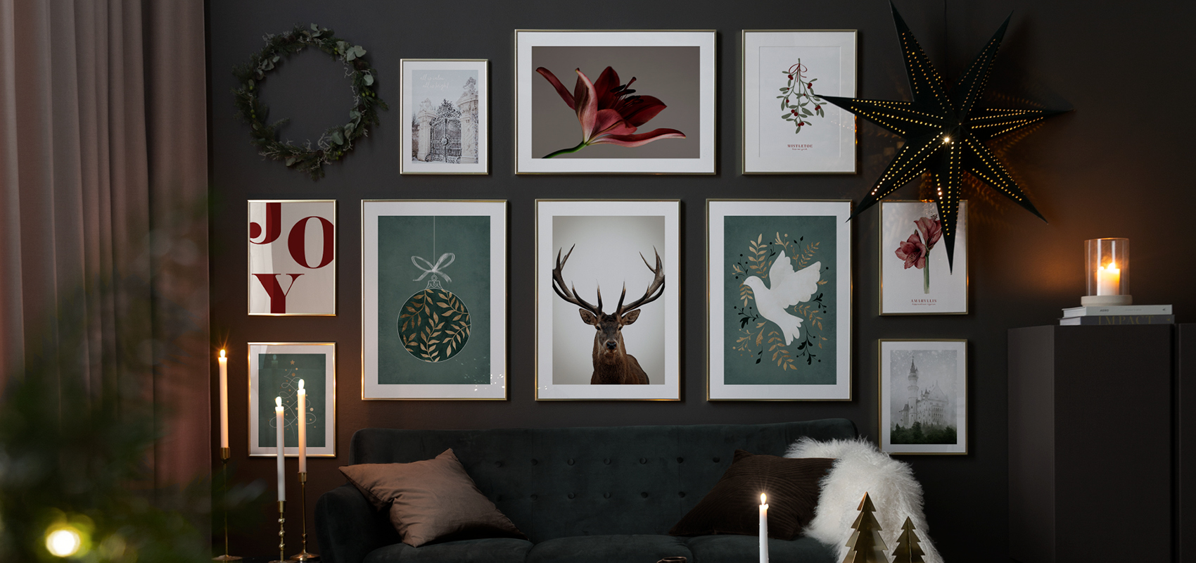 Christmas posters and prints